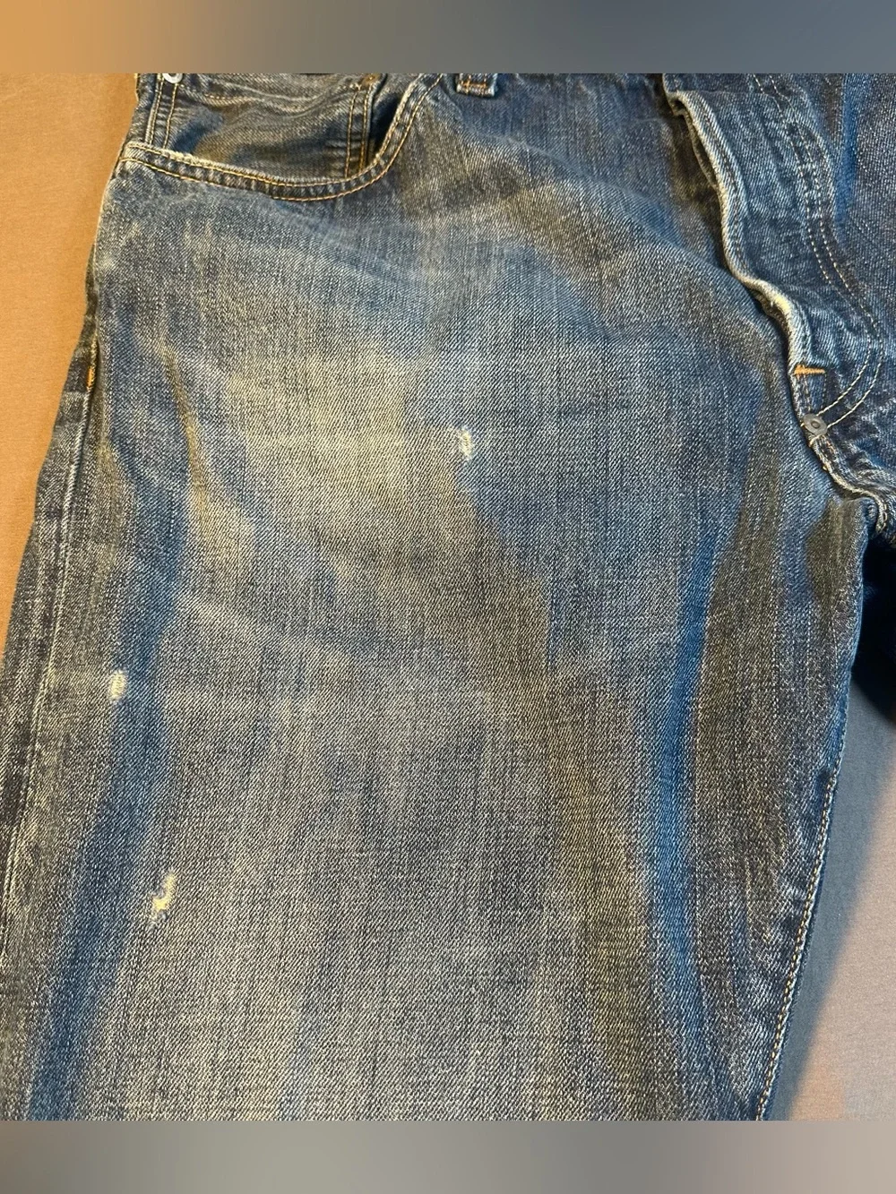 Vintage Polo Ralph Lauren Medium Wash Straight Authentic Dungarees Jeans 38x29